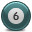 Billard Ball 6 Icon